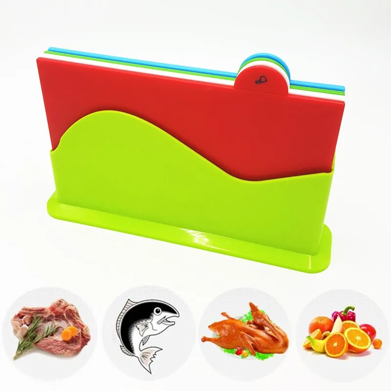 vegetable cutting board Kitchen separate 4 pieces / set of kitchen utensils block 3 | Дом и сад