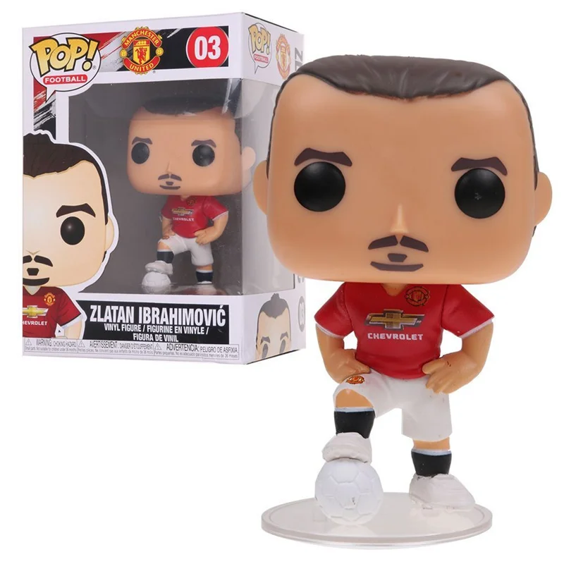 FUNKO POP Manhattan Юнайтед игрушки Ливерпуль Фирмино Садио манет Мохамед Салах Pogba Фигурки игрушки для детей подарок на день рождения