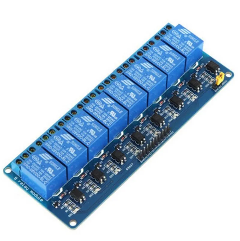 1 шт. Новый оптопара PIC AVR DSP ARM микроконтроллер для Arduino 8 канальный 5 в Релейный Щит