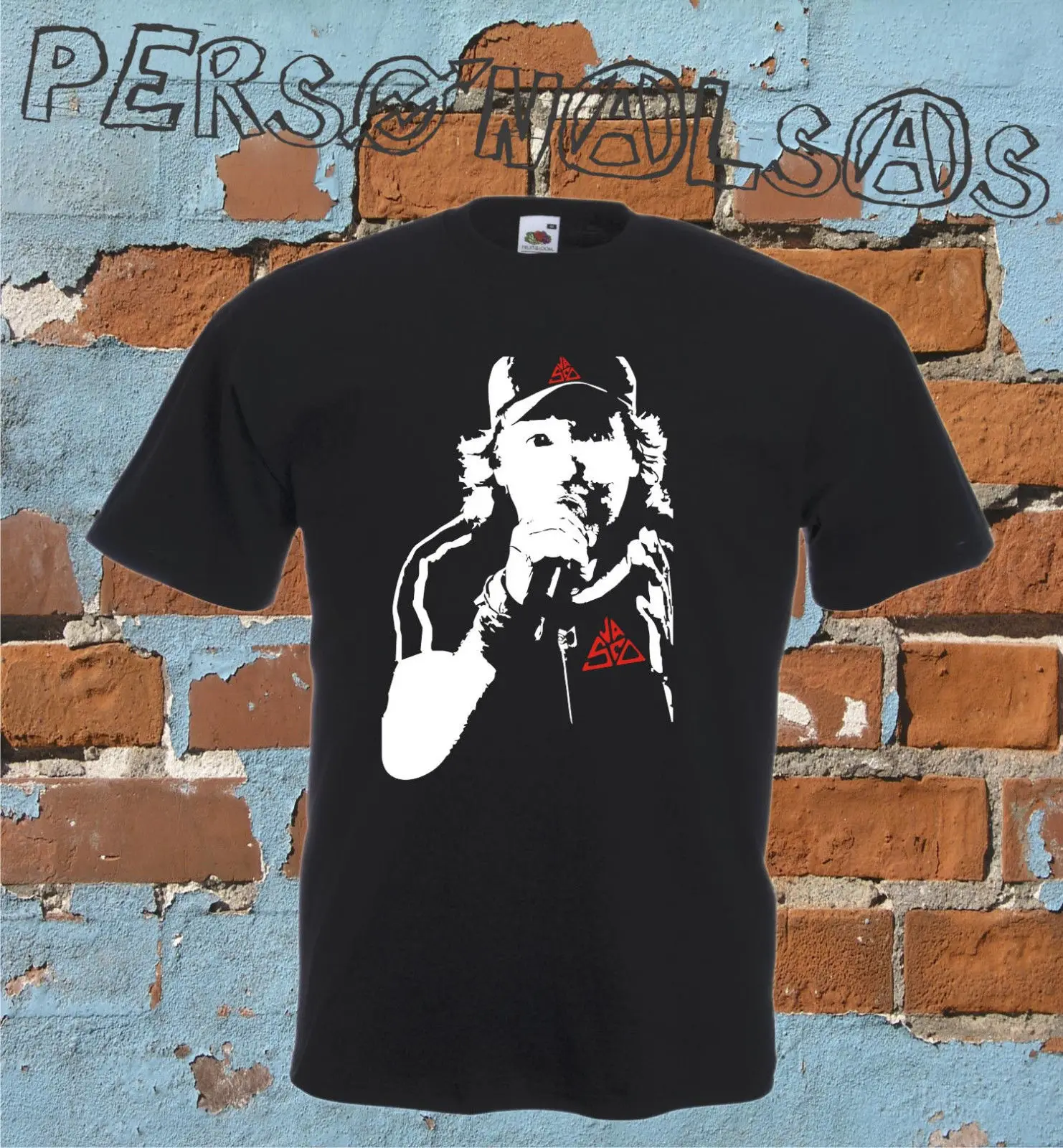 T-SHIRT VASCO ROSSI BLASCO music rock liga pausini italian style T1603 Cartoon t shirt men Unisex New Fashion tshirt Loose | Мужская