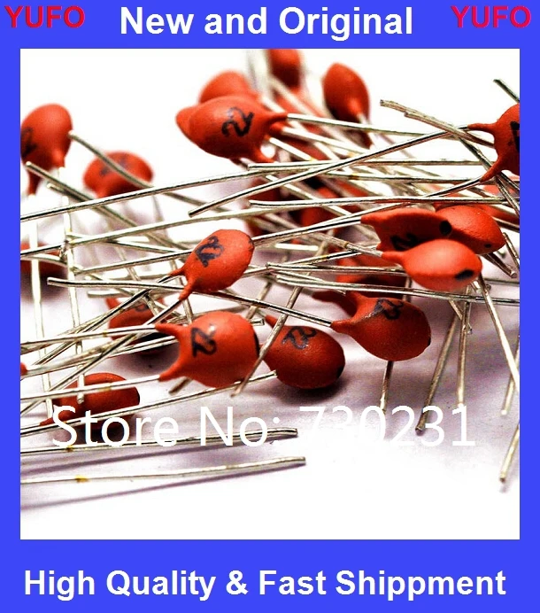 

Free Shipping One Lot 200pcs 22PF 50V 22 Ceramic Disc Capacitors Hight Quality