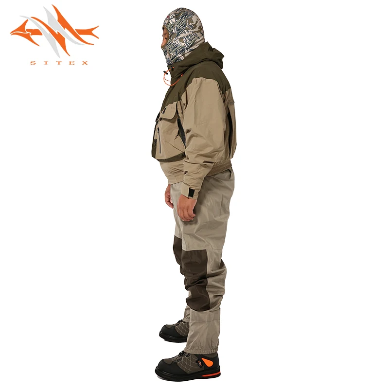 2018 sitex мужская Водонепроницаемая куртка для горной рыбалки под вейдерсы из