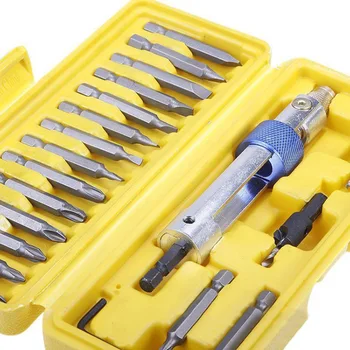 

20Pcs HSS Rotating Drill Kit Double Screwdriver 20 In One All Tools Kit ALI88