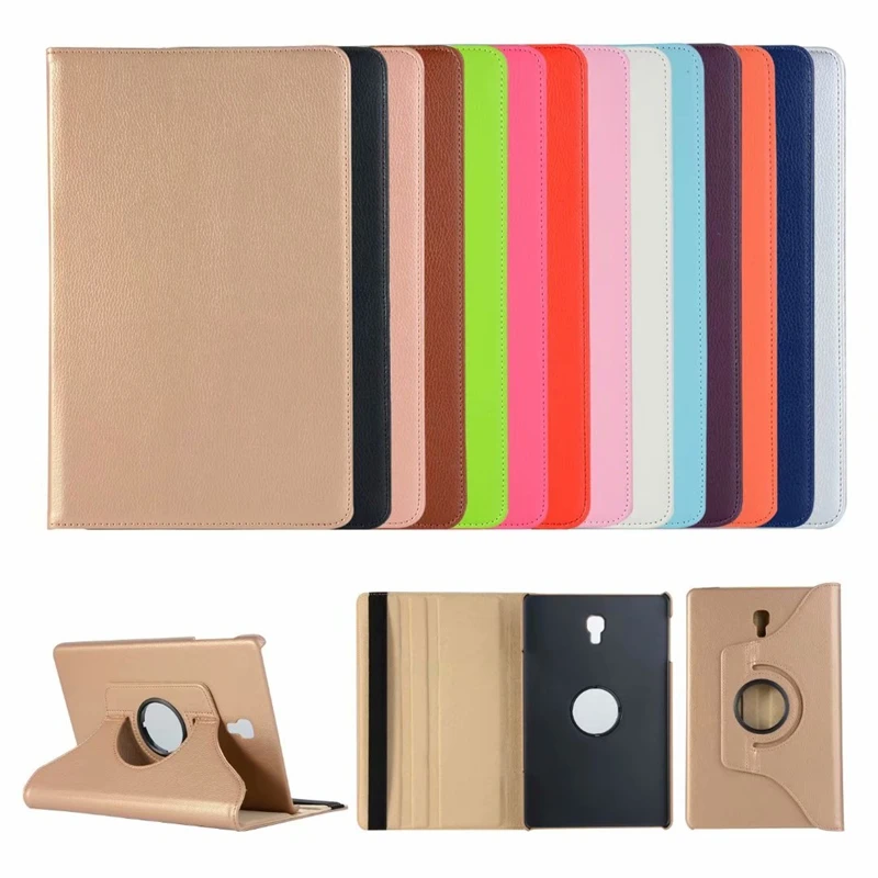 

360 Degree Rotation Case for Samsung Galaxy Tab A 10.5 SM-T590/T595 T590 T595 2018 Tablet Cover Stand Soft PET Screen Protector
