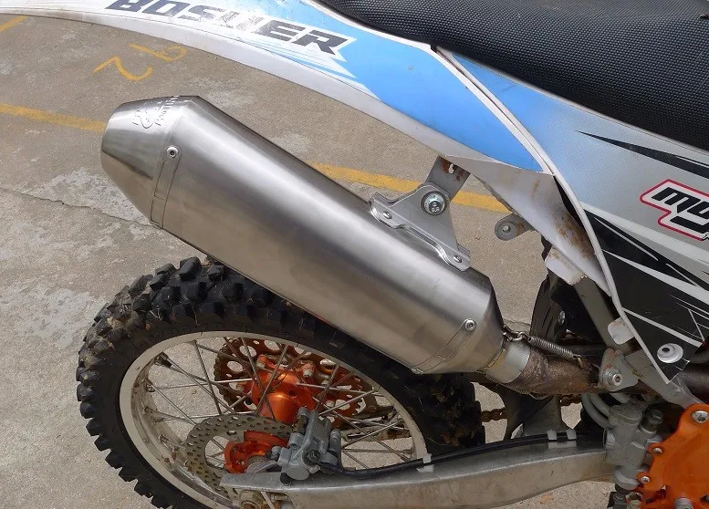 MOKALI Customzied Мотоцикл выхлопная труба de escape для BSE250 escapamento de carro велосипед глушитель