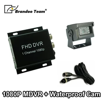 

1 channel 1080P SD MDVR Kit works with 2.0MP AHD camera Support 128GB memory Including 1pcs Car Waterproof Camera for Truck taxi
