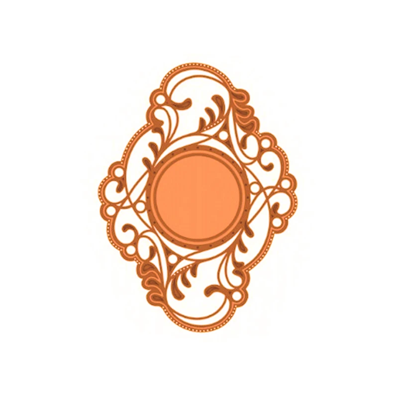 

Naifumodo Flowers Dies Metal Cutting Dies Frame for DIY Scrapbooking Card Making Album Embossing Crafts Die Cut New Craft