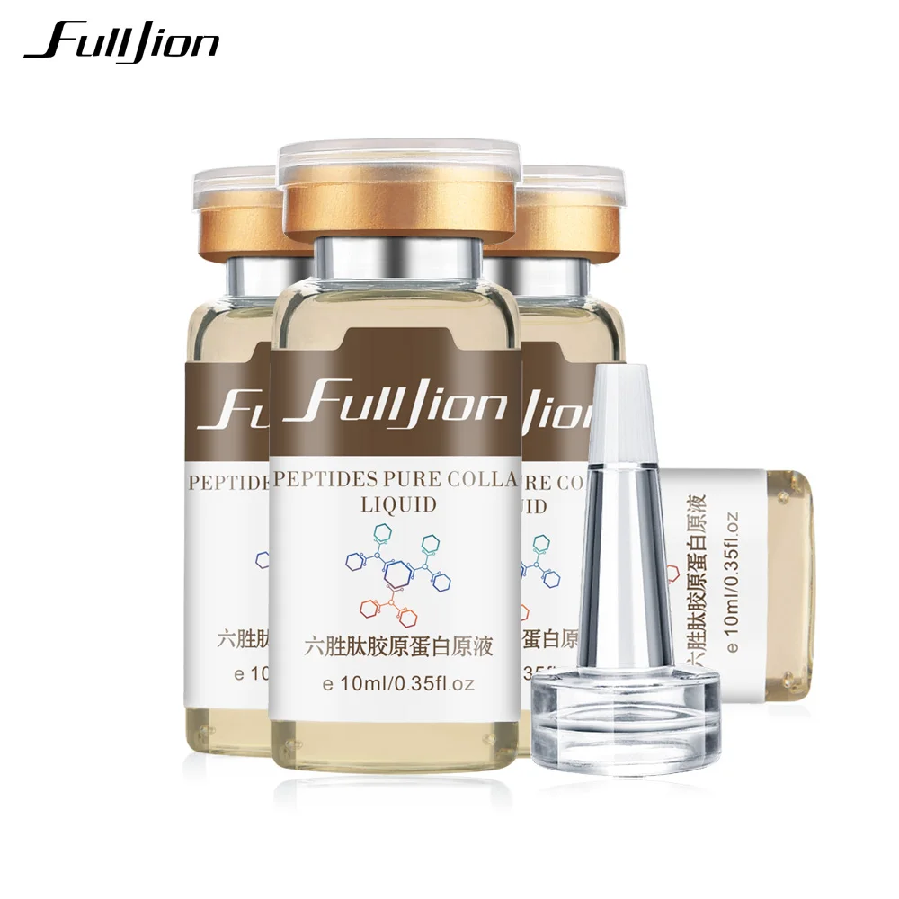 

Fulljion Six Peptides Collagen Protein Serum Anti-Wrinkle Anti Aging Hyaluronic Acid Liquid Cream Face Lifting Beauty Essential