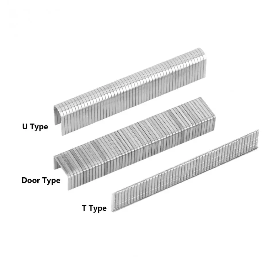 1000 шт./лот нержавеющая сталь 1008F гвозди крепеж для ручной степлер-пистолет часть инструменты Замена