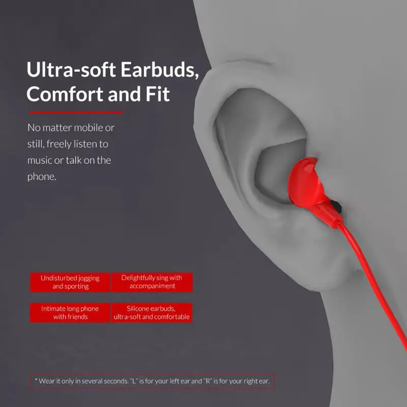 Soundplus-Rp1 наушники-вкладыши спортивные яркие наушники 3,5 мм аудио разъем гарнитура стерео наушники с микрофоном для Xia