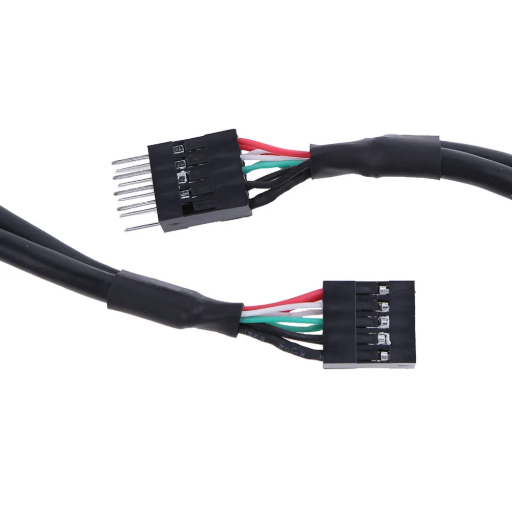 50 см/19 68 ''USB2.0 9 Pin типа папа переходник с внутренней резьбой Порты и разъёмы