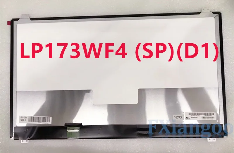 

100% Original Laptop Screen 17.3" LP173WF4 (SP)(D1) LP173WF4 SPD1 1920*1080 30pin Fully Test