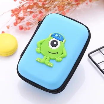 

Novelty Cartoon Anime Silicone Coin Purse Mini Small Earphone Cable Charger Storage Bags Gifts Boy Girls Zipper Coin Key Wallets