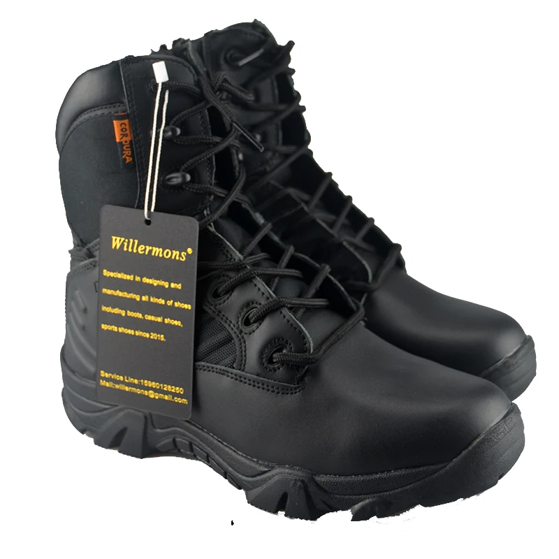 Зимние армейские мужские уличные ботинки до середины икры в стиле милитари, армейские ботинки, мужские зимние тактические ботинки, botas hombre