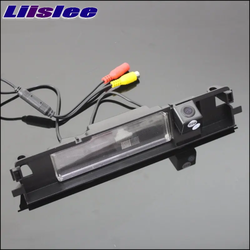 LiisLee Car CCD Night View Vsion Rear Camera For TOYOTA Vitz XP90 Vizi Hatchback 2005~2013 back up Reverse CAM 2