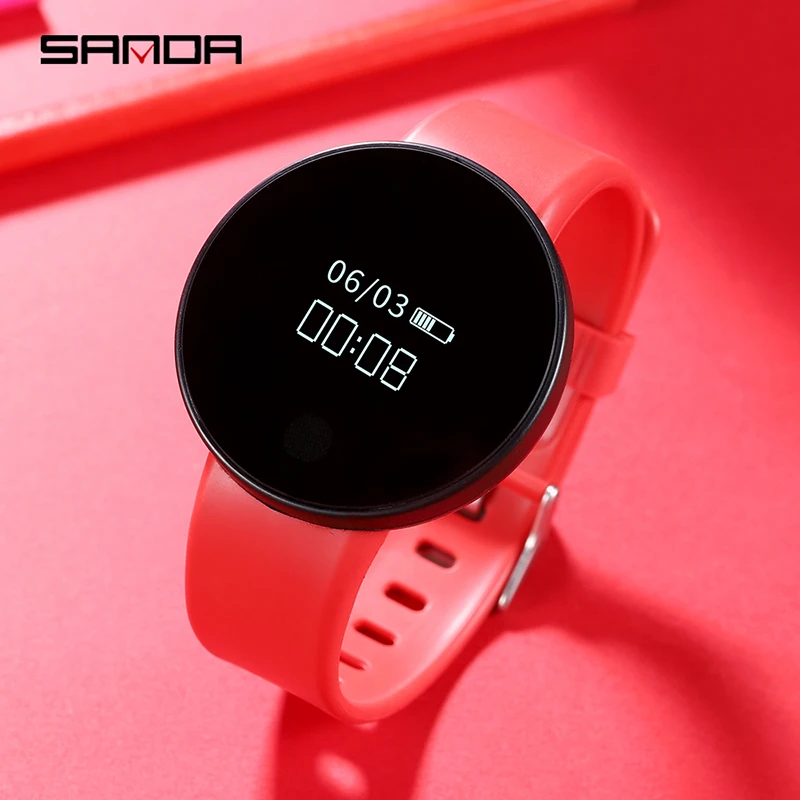 SANDA SD3 Fashion Casual Women/Men Smart Reminder Sleep Monitor Wristwatch OLED Touch Screen Pedometer Sport Dress Digital Watch SANDA SD3 Fashion Casual Women/Men Smart Reminder Sleep Monitor Wristwatch OLED Touch Screen Pedometer Sport Dress Digital Watch