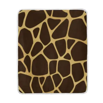 

Close-up Skin of Giraffe Blanket Soft Warm Cozy Bed Couch Lightweight Polyester Blanket Throw