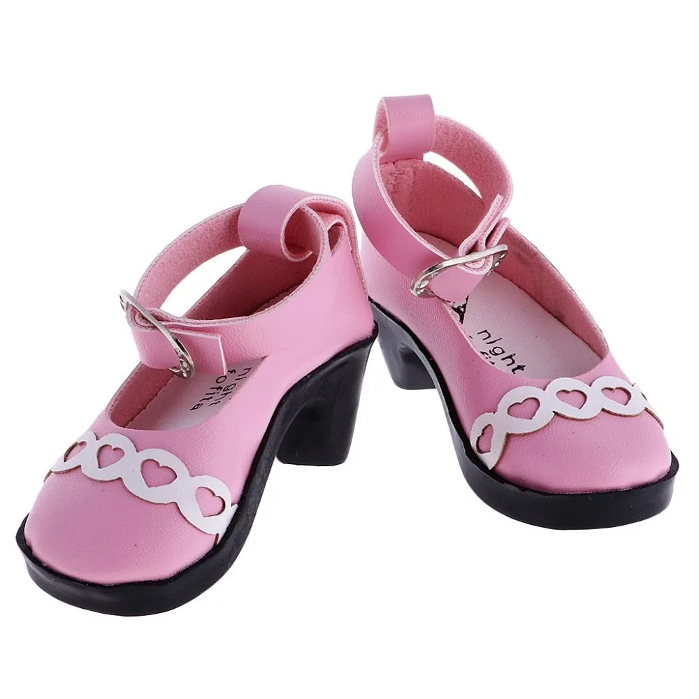 Очаровательная обувь 1/3 г. BJD туфли на среднем каблуке с ремешком на лодыжке мини-обувь из искусственной кожи для 60 см шарнирная Кукла SD DOD Luts куклы аксессуары для одежды