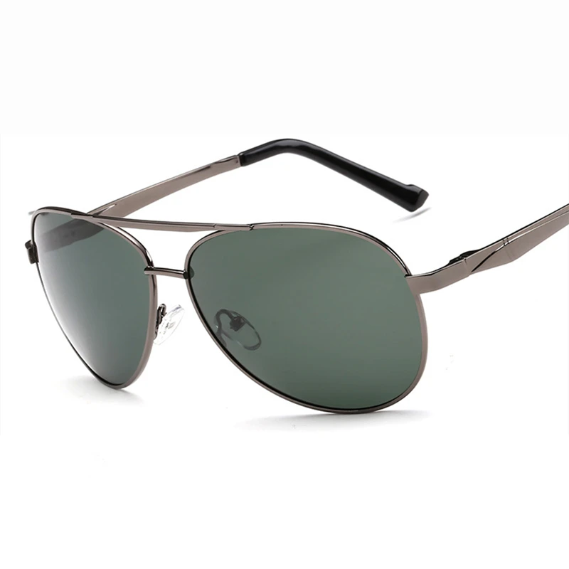 

New Polarized metal frame sunglasses fashion men's polarizer anti UV driving mirror outdoor sports tourism trend glasses