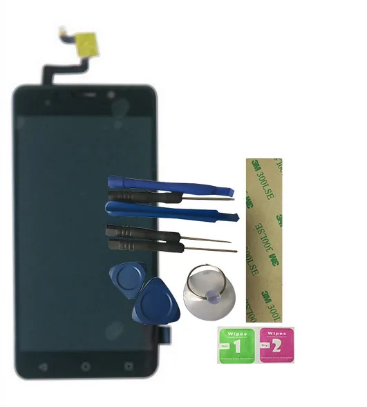 

New LCD Display With LCD Display For Tele2 Maxi Digitizer Assembly Replacement With Tools+3M Sticker