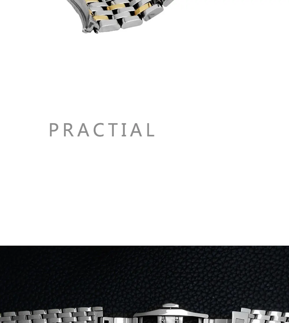 Ремешок для часов PEIYI 20 мм, ремешок из нержавеющей стали с пряжкой, сменный металлический браслет, мужские часы, стальной браслет для omega