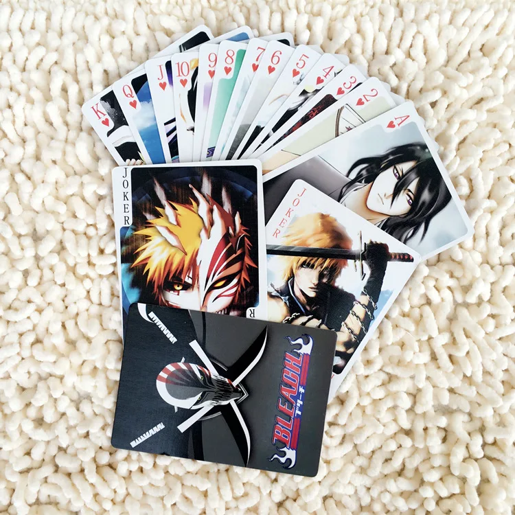 Аниме BLEACH игрушки покер для сбора игровых карт персонаж колода PK0013B|anime bleach|anime