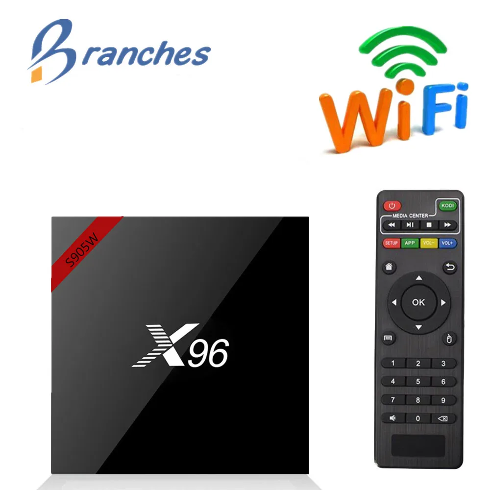 X96 W mini Android 7.1 Smart TV BOX 2GB/16GB TVBOX X 96 mini Amlogic S905W H.265 4K 2.4GHz WiFi Media Player Set Top Box X96mini