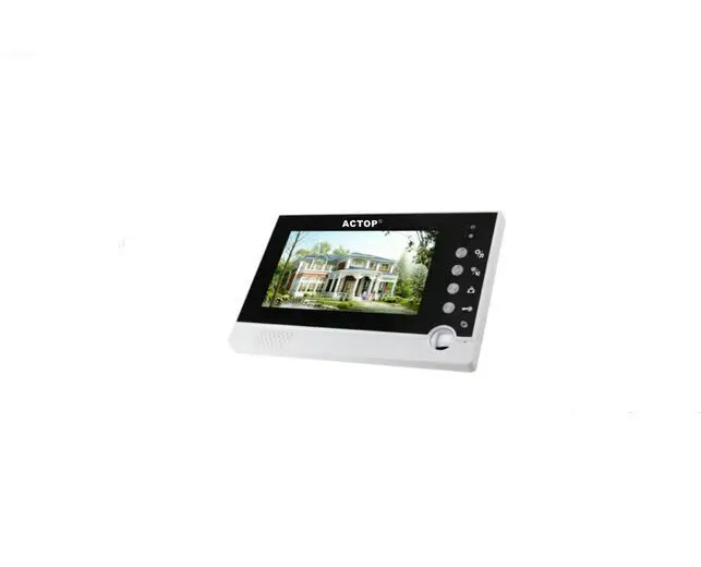 Professional Smart Home 7 Inch Video Door Phone Doorbell Intercom Keyfob One to One Video Doorphone Kit Configuration D159C