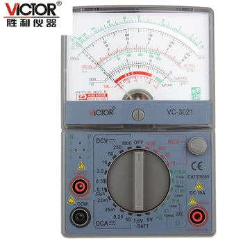 

Victor VC3021 pointer universal multimeter high precision multi mechanical universal multimeter 1000v