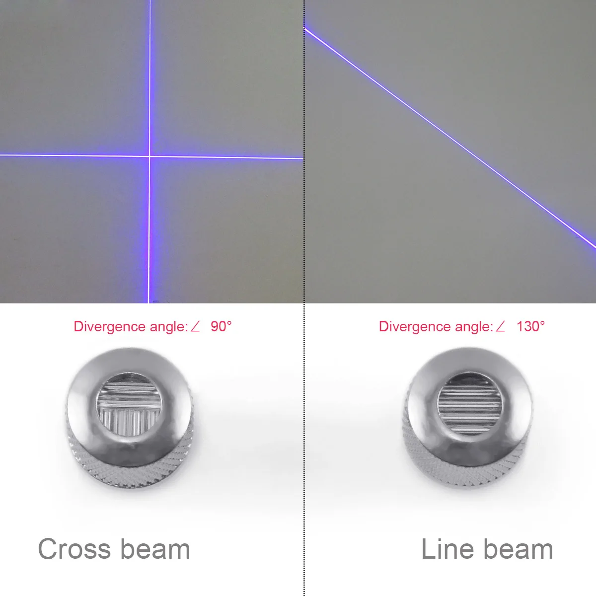 Линейный луч/крышка поперечного луча для лазерных указателей и лазерного уровня(серебро