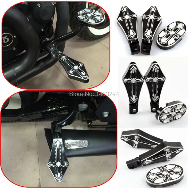 Buy Brake Pedal Cover Pad And Driver Footrest Footpegs