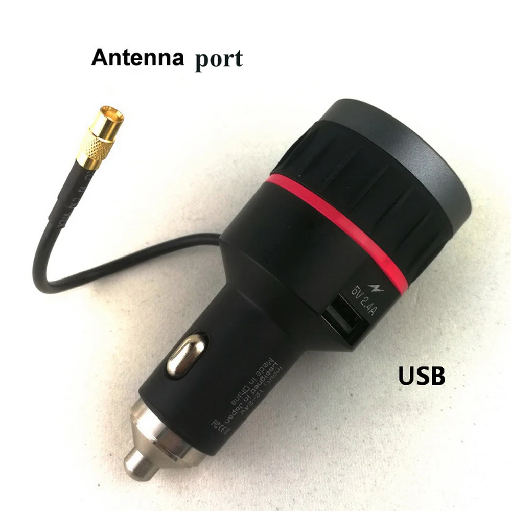 12V~ 24V Автомобильный DAB радио приемник антенна адаптер fm-передатчик 5V 1A USB Автомобильное зарядное устройство DAB тюнер 1,1 ''oled-дисплей Plug-and-Play