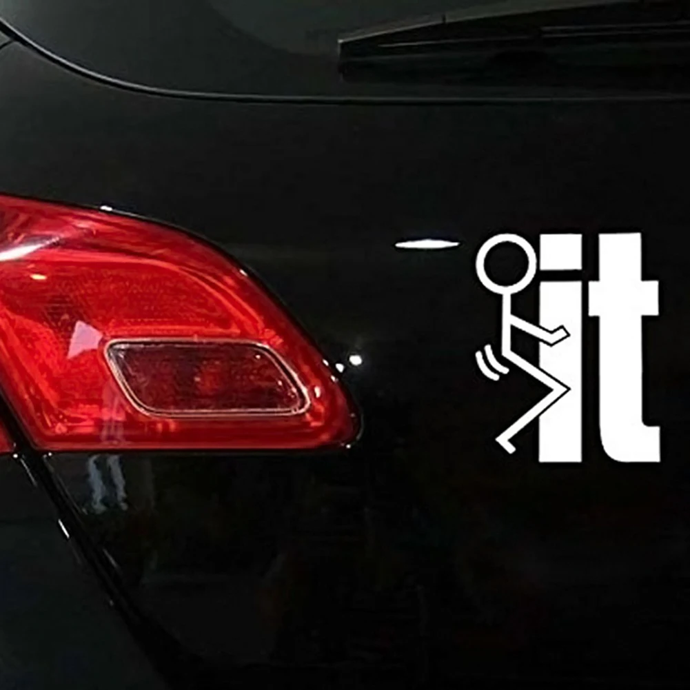 Concisa inglés palabra arte fuente coche ventana etiqueta reflectante etiqueta engomada decoración DIY accesorios automóvil pegatina coche