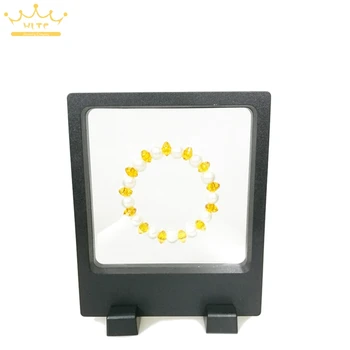 

11*13cm PET Membrane Accessories Jewelry Bracelet Display Box Bague Jewellery Presentation Stand Watch Holder Rack