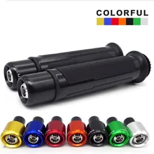 Мотоцикл Модифицированная ручка резиновый алюминиевый сплав Грипсы Xinyuan Qingqi Джек-о-фонарь сплав ручной дроссельной заслонки ручной Железный общий