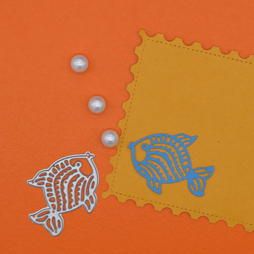 

Fish Metal Dies Cutting For Scrapbooking Decorative Animals Metal Cutting Dies Paper Card DIY Gift Box Craft Dies New