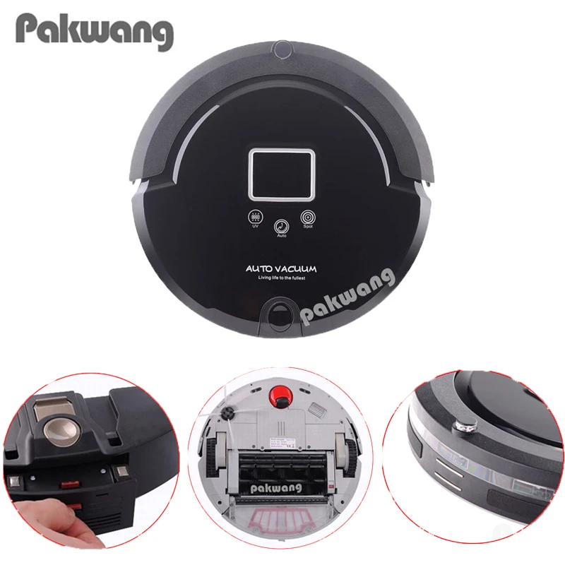 

New Style PAKWANG A320 Robot Vacuum Cleaner Home Cleaning Appliances high Suction Vacuum Cleaner 2018