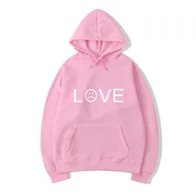 LOGO print 'LOVE'2019 new hooded sweatshirt men's sweatshirt autumn/winter men's casual sports