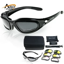 Motorcycle Glasses Army Polarized Sunglasses For Hunting Shooting Airsoft EyewearMen Eye Protection Windproof moto Goggles UV400