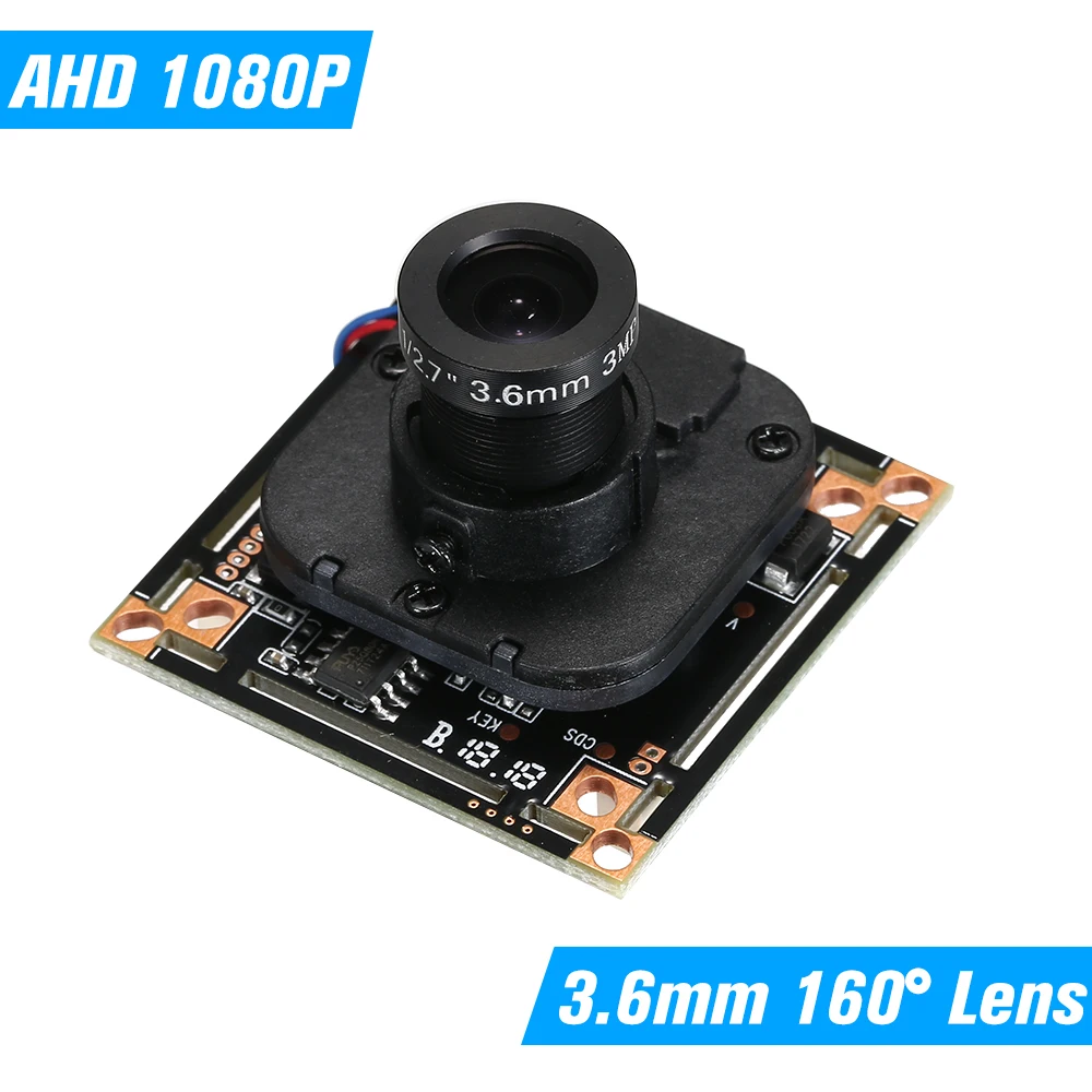 3,6 мм 1080P AHD CCTV AHD модуль камеры 200 мегапикселя DIY печатная плата поддержка XVI для мини AHD камеры PAL/NTSC системы