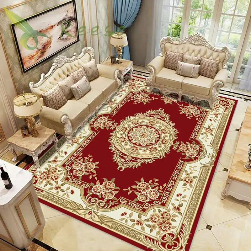 Alibaba Hot Sale Modern Soft Persian Carpet Rug For Living Room Non-slip Antifouling Carpet Bedroom Parlor Factory Direct Supply