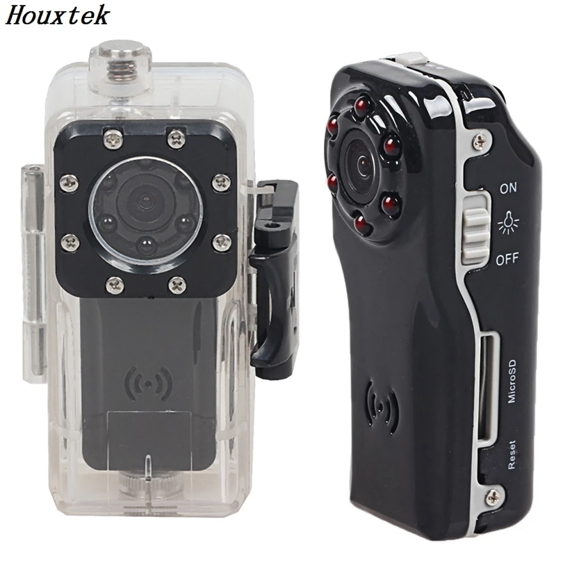 Waterproof HD 1080P Sport Mini Camera Mini DV Voice Video Recorder 6 IR LED Infrared Night