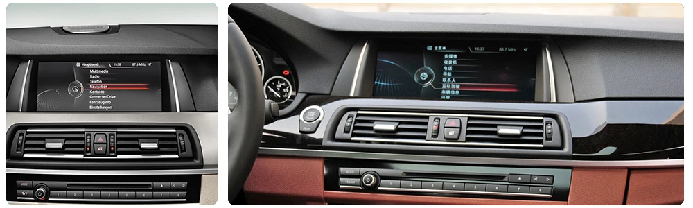 Discount 10.25" Android car multimedia player For BMW 5 Series F07 GT 2013-2017 Navigation Navi GPS BT Support 4G 3G WiFi Radio stereo 2