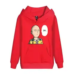 One Punch Man Япония Аниме толстовки кофты для мужчин женщин пуловер куртка с капюшоном пальто Топы для мальчиков и девочек верхняя одежда