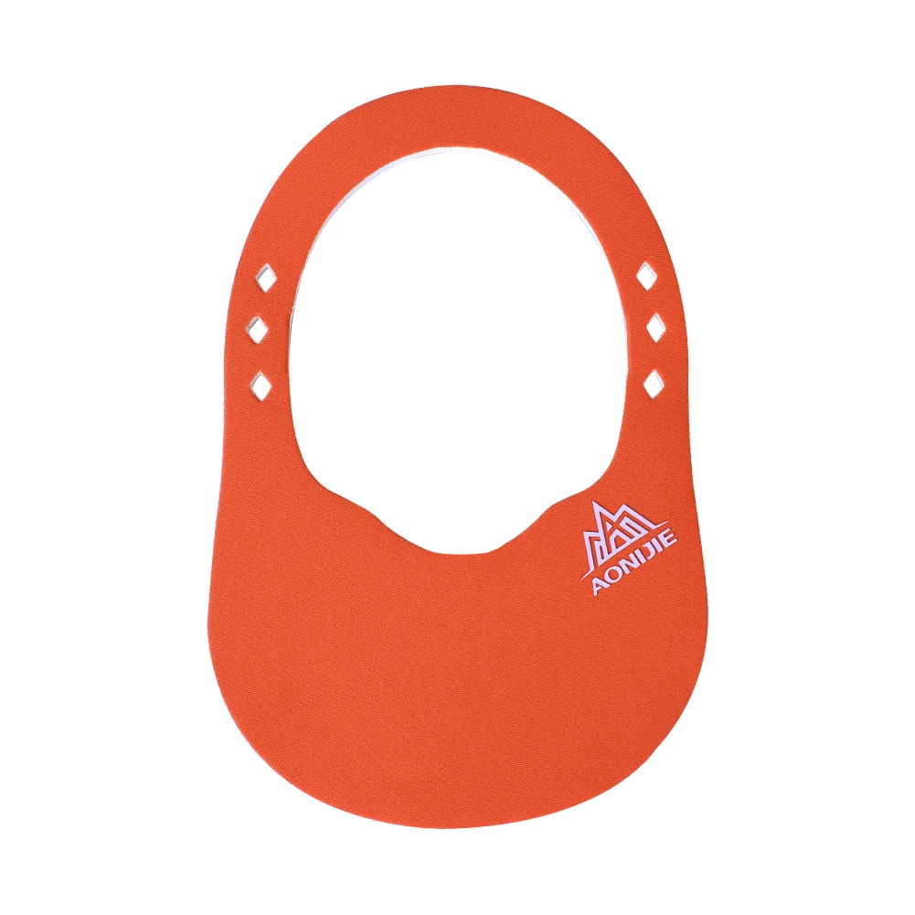 AONIJIE легкий Козырек Кепка свободного размера анти УФ быстросохнущая шляпа Спорт Пляж Гольф Рыбалка марафон Бег Туризм - Цвет: Orange