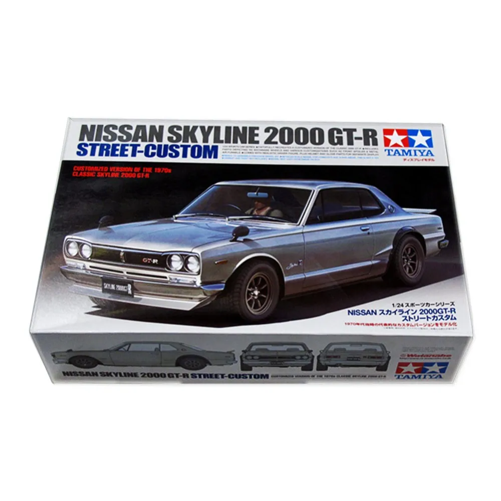 Tamiya 24335 1/24 Classic Skyline 2000 GTR уличная Сборная модель автомобиля сборные комплекты oh rc игрушка