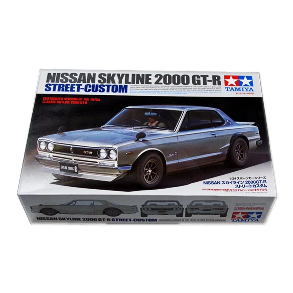 

Tamiya 24335 1/24 Classic Skyline 2000 GTR Street Custom Scale Assembly Car Model Building Kits oh rc toy