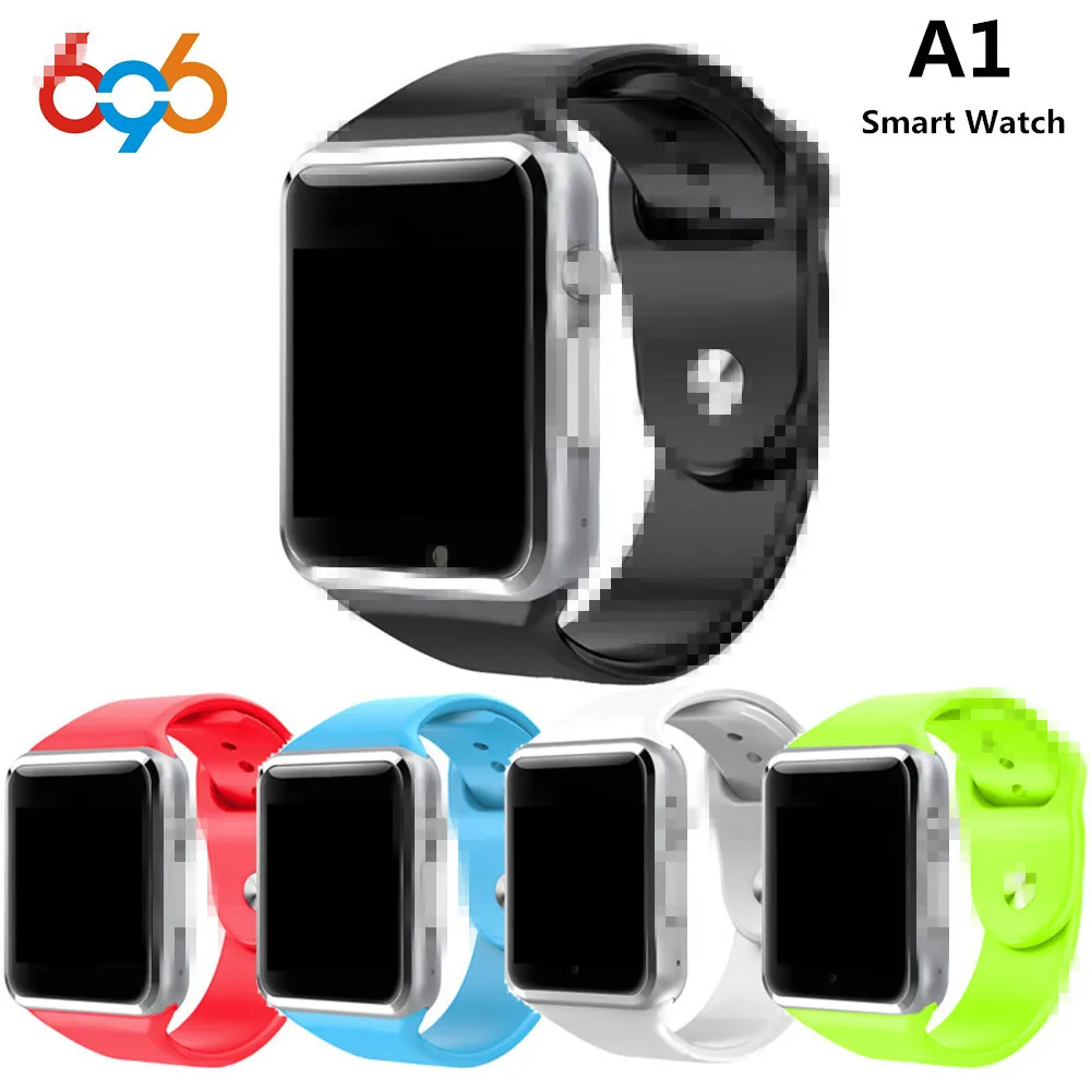 696 Bluetooth A1 наручные часы Smart Watch Sport шагомер с сим TF камера уведомлениями по SMS Smartwatch
