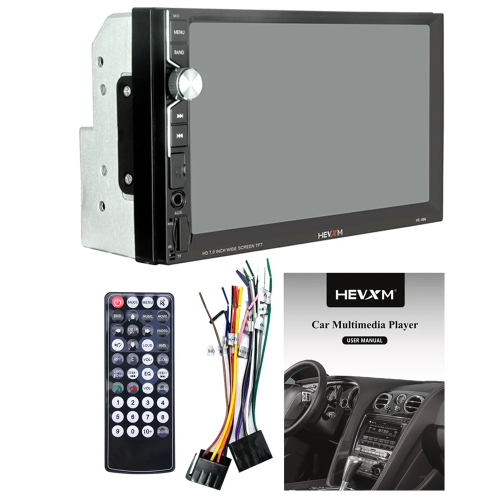 AIYIMA 7 &quot2 Din Universal MP5 плеер HD цифровой Дисплей Bluetooth мультимедийный видеоплеер USB AUX