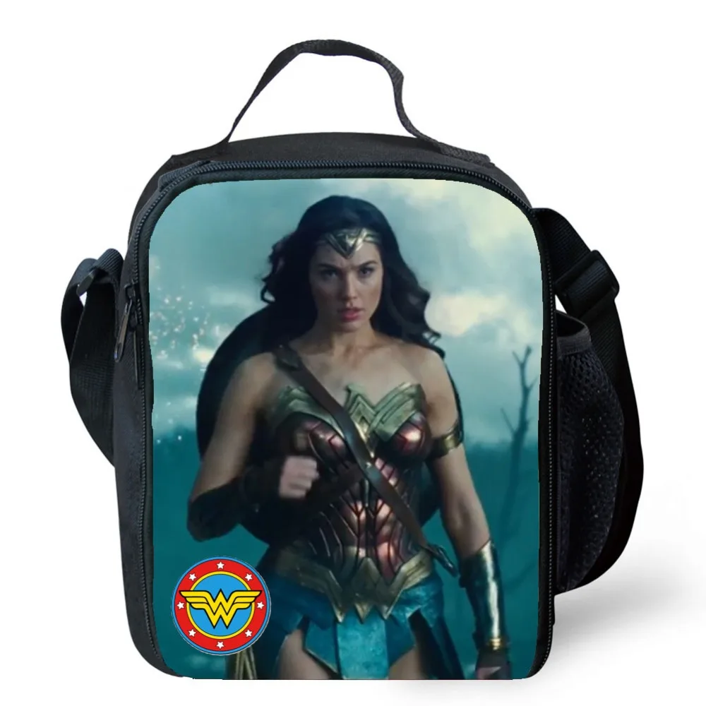 Чудо Для женщин обед мешок кулер термо Еда фрукты сумки для хранения Crossbody Портативный изоляции коробка для детей школьные